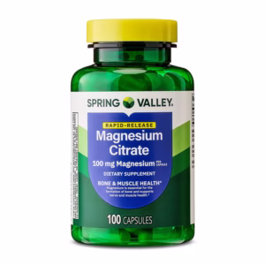 MAGNESIUM CITRATE 100 MG X 100 CAP (SPRING VALLEY)