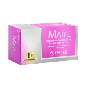 MAITE AMP 50/5MG (NORETISTERONA/ESTRADIOL)(TIARES)(AMPOLLAS)