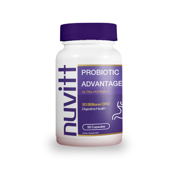 PROBIOTIC ADVANCE 30 BILLIONS X 30 CAPSULAS (NUVITT)