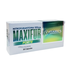 MAXIFUR FORTE 100MG X 30 CAP (NITROFURANTOINA)(TIARES)