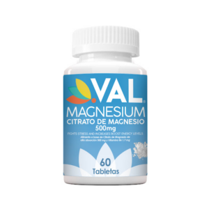 MAGNESIUM 500MG X 60 TAB (CITRATO DE MAGNESIO + VIT B6) (VAL)