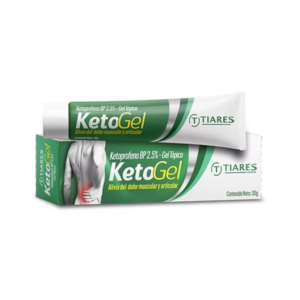 KETOGEL KETOPROFENO 2.5% GEL 30G (TIARES)