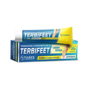 TERBIFEET (TERBINAFINA) 1% CREMA TOPICA 20G (TIARES)