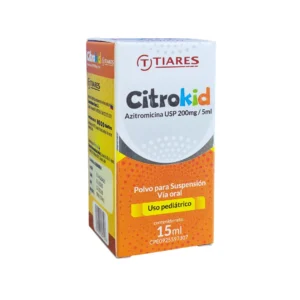 CITROKID AZITROMICINA 200MG/5ML SUSP PED X 15ML (TIARES)