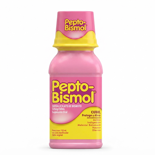 PEPTO BISMOL 525MG/30ML X 473ML (BISMUTO) FARMA