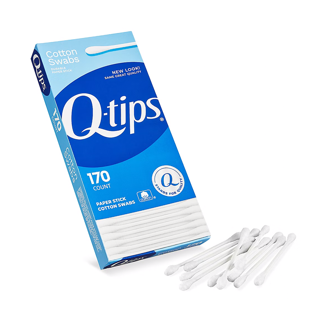 Q-TIPS HISOPOS 170 UNDS COTTON SWABS