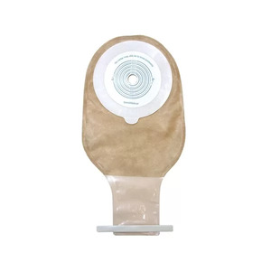 BOLSA DE COLOSTOMIA 60MM CON BASE ADHESIVA X 1UNID (OSTOMY BAG )