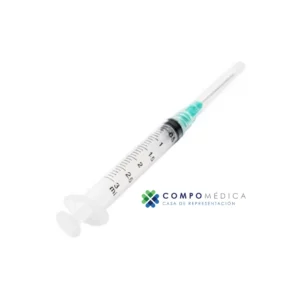 JERINGA 3 ML AGUJA 21GX1 1/2 COMPO MEDICA