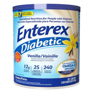 ENTEREX DIABETIC EN POLVO SABOR VAINILLA 400G