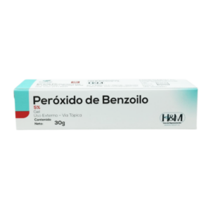 PEROXIDO DE BENZOILO 5% 30GR GEL (H&M)