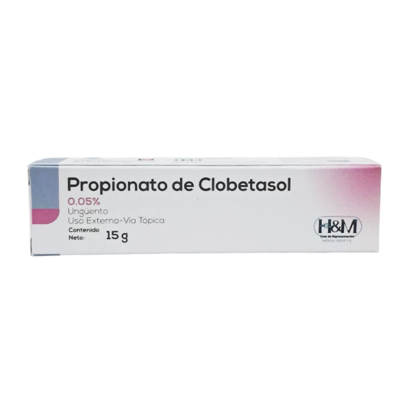 PROPIONATO DE CLOBETASOL 0.05% 15G (H&M) (CREMA)