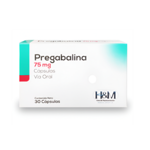 PREGABALINA 75MG X 30 CAP (H&M)
