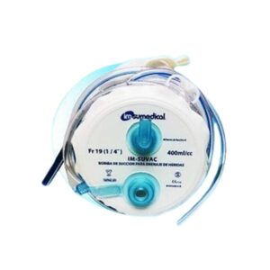 BOMBA DE SUCCION FR 19 1/4″ 400 ML/CC (HEMOVAC) (IM-SUMEDICAL)