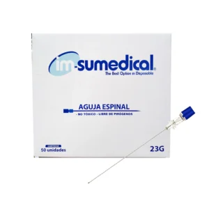 AGUJA ESPINAL #23 (IM-SUMEDICAL) (MMQ)