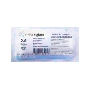 SUTURA SEDA 2-0 SUTUPAK NO ABSORBIBLE REFSA85 (SMITS SUTURE)