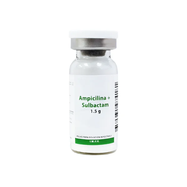 AMPICILINA+SULBACTAM AMP 1,5G (EL MORRO)
