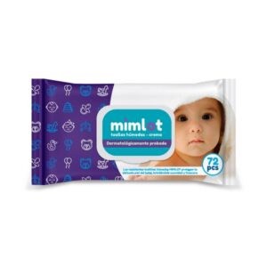 TOALLAS HUMEDAS MIMLOT CREMA X 72 UND
