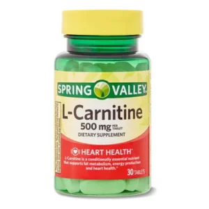 L-CARNITINE 500 MG X 30 TAB (SPRING VALLEY)