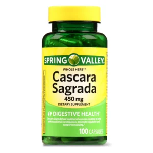 CASCARA SAGRADA X 100 CAP (SPRING VALLLEY)(IMPORTADOS)