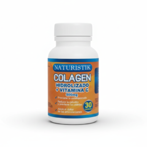 COLAGENO HIDROLIZADO + VITAMINA C 500MG X 60 CAPS (NATURISTIK)