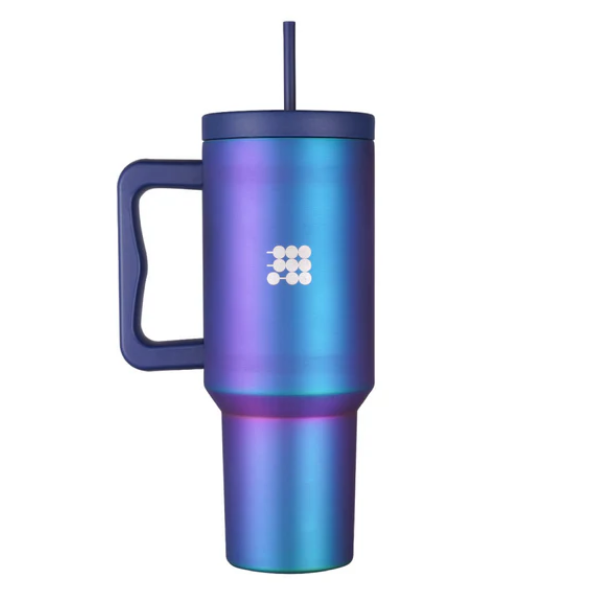 TERMO CUBITT TUMBLER 40 OZ/1,18L AZUL METALIZADO (CT-TUMB6)