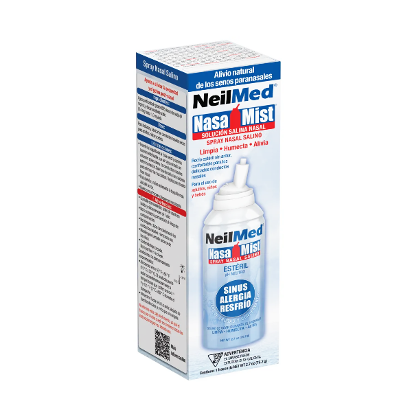 NASAMIST SOL SPRAY X 75ML (SOLUCION HIPERTONICO SALINA NASAL) (NEILMED)