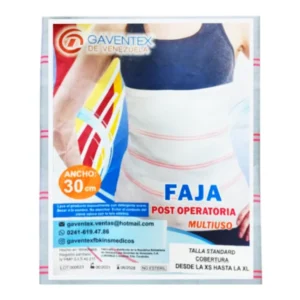 FAJA ABDOMINAL POST – OPERATORIA MULTIUSO TALLA STANDAR (GAVENTEX)