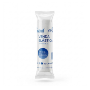 VENDA ELASTICA AJUSTABLE 12 CM X 4 CM (VIPSALUD)