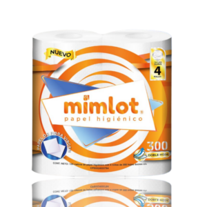 PAPEL HIGIENICO 300 HOJAS (MIMLOT)(MISCELANEOS)