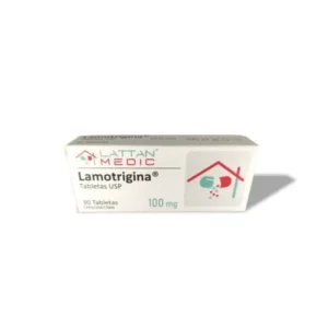 LAMOTRIGINA 100MG X 30 TAB (LATTAN MEDIC)(TABLETAS)