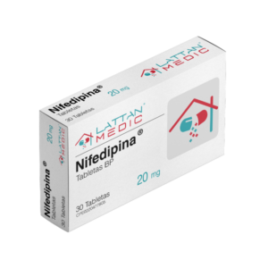 NIFEDIPINA 20MG X 30 TAB (LATTAN MEDIC)
