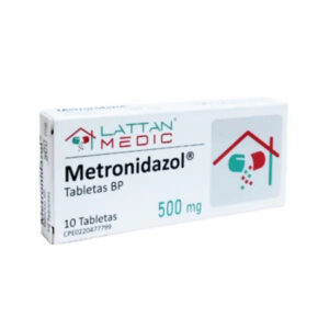 METRONIDAZOL 500MG X 10 TAB (LATTAN)