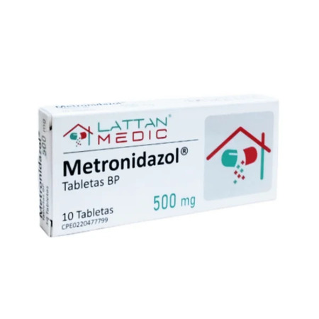 METRONIDAZOL 500MG X 10 TAB (LATTAN)