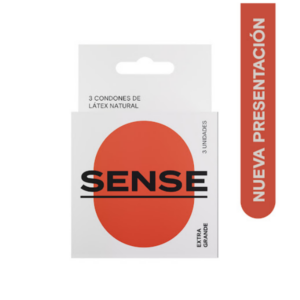 PRESERVATIVO SENSE EXTRA GRANDE X 3 UND(MISCELANEOS)