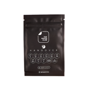 PARCHES MULTIVITAMINICO ANTI-RESACA X 6 UNID (THE PATCH CLUB)