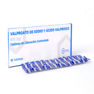 VALPROATO DE SODIO  Y ACIDO VALPROICO 500 MG X 10 TAB (ZIEL PHARMA)