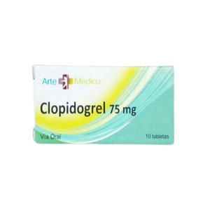 CLOPIDOGREL 75 MG X 10 TAB (ARTE MEDICO)