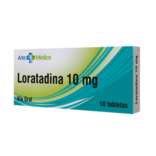 LORATADINA 10MG X 10 TAB (ARTE MEDICO)(TABLETAS)