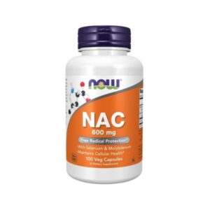 NAC 600MG X 100 CAP (N-ACETILCISTEINA) (NOW)