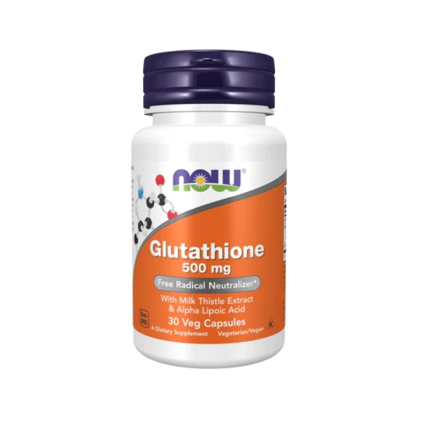 GLUTATHIONE 500MG X 30 TABLETAS (NOW)
