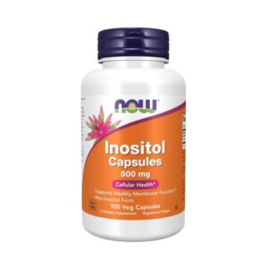 INOSITOL 500MG X 100 CAP (NOW) (TABLETAS)