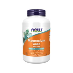 MAGNESIUM 400MG X 180 CAP (NOW) (TABLETAS)