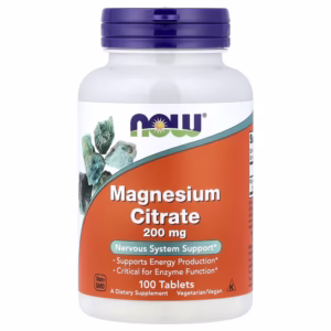CITRATO DE MAGNESIO 200MG X 100 TAB (NOW)