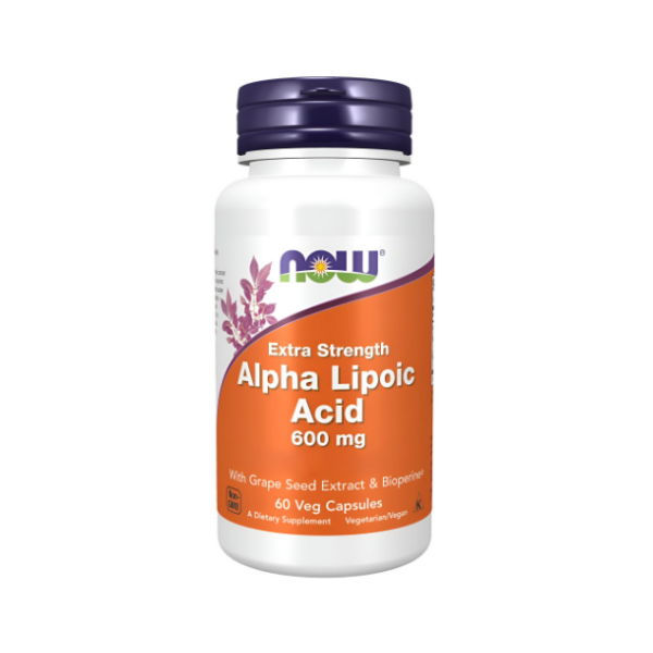 ALPHA LIPO ACID 600 MG X 60 CAP (NOW)