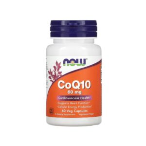 COQ10 60MG X 60 CAP (NOW)