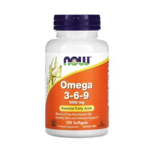 OMEGA 3-6-9 1000MG X 100 CAP (NOW)(TABLETAS)