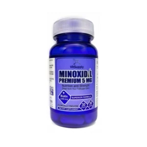 MINOXIDIL X 30 CAP ACIDO HIALURONICO + COLAGENO + BIOTINA + VIT E (VITSUPPLY)