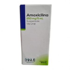 AMOXICILINA 250MG/5ML 60ML (H&M) (JARABES)