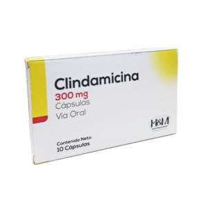 CLINDAMICINA 300MG X 10 CAPS (H&M)