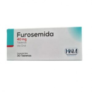 FUROSEMIDA 40MG X 30 TAB (H&M)